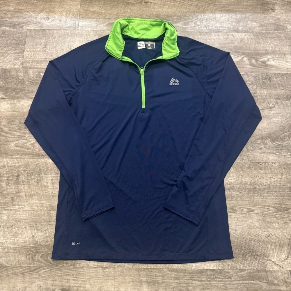 RBX Performance Women’s Activewear Dri Fit Long Sleeve 1/4 Zip Top Sz. L